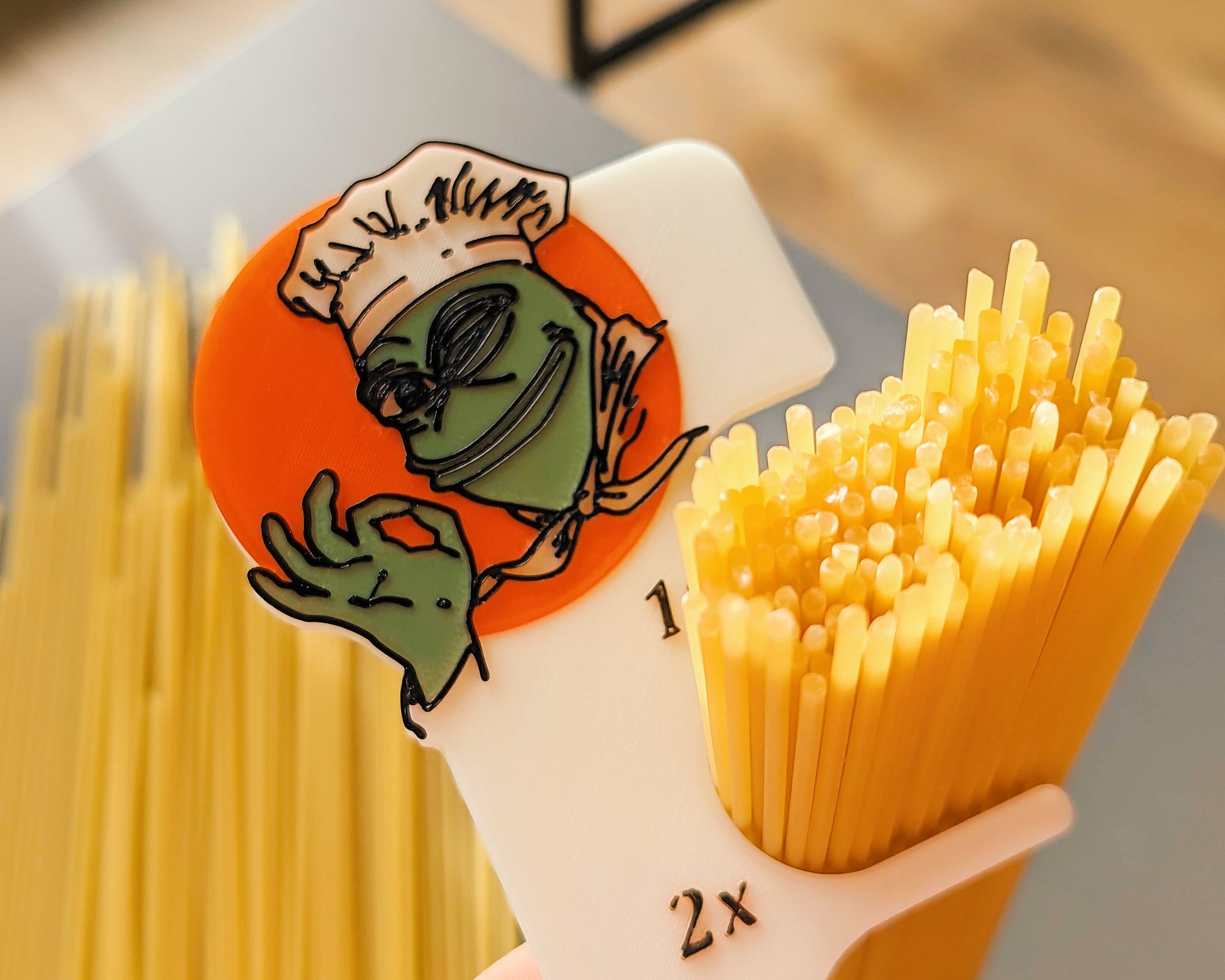 Pepe Spaghetti Helper [Rare] The Perfect Dose of Pasta Every Time - Ensured by Chef Pepe the Frog